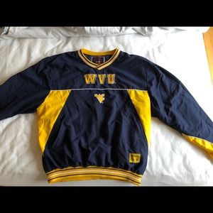 WVU PULLOVER JACKET men’s medium